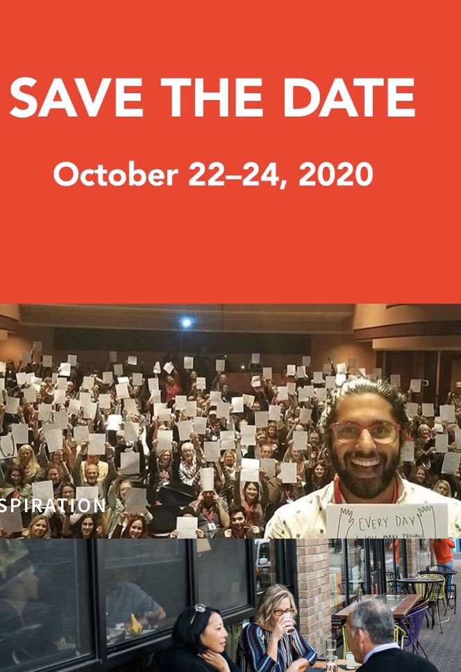 BendDesignCon's tweet photo. Save the date! BND DSGN Oct 22-24 2020!
https://t.co/EFfA7X6YRz
#BendDesign #BendOregon #Design https://t.co/wbRqyr0pdp