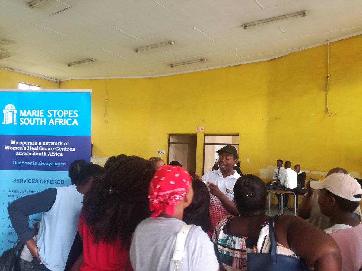 norwinmpuner's tweet photo. @eThekwiniM SCF have started what I proposed to @HigherHealthSA CEO @RamneekHH on collaborations. Yesterday we went to Pinetown, today we were at KwaMashu campus #ActivationWeek @elangenicollege campuses @MarieStopes_SA DBN crew on action with @ActivateZA Health Champions. https://t.co/agTbGqYSe1