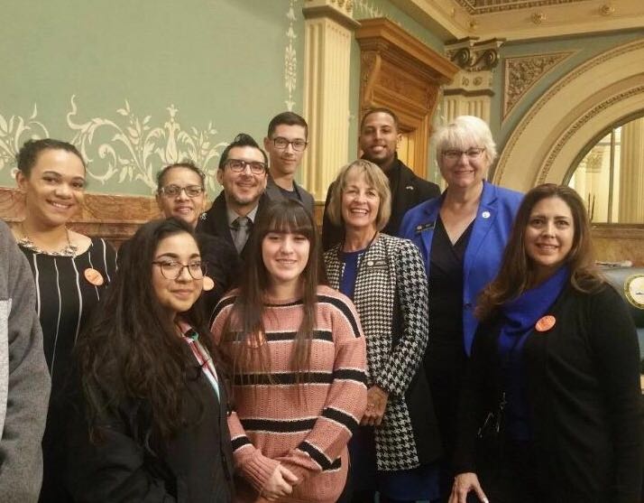 COHouseDem's tweet photo. Today, on #COSIday, Reps @Cathy_Kipp and @BarbaraforCO welcomed recipients of the Colorado Opportunity Scholarship Initiative to the House floor.
Since the program began, #COSI has supported more than 75 THOUSAND students in our state!
#CoLeg #CoPolitics https://t.co/zo8LaEKgkx