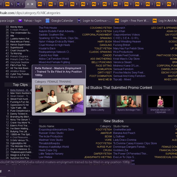 Well, I was right, this clip the 7 day #1 selling clip on c4s in just 3 days @bellarollandx was AMAZING<a href="/tag/clips4sale"class="tags"><span>#clips4sale</span></a><a href="/tag/femaletraining"class="tags"><span>#femaletraining</span></a>
