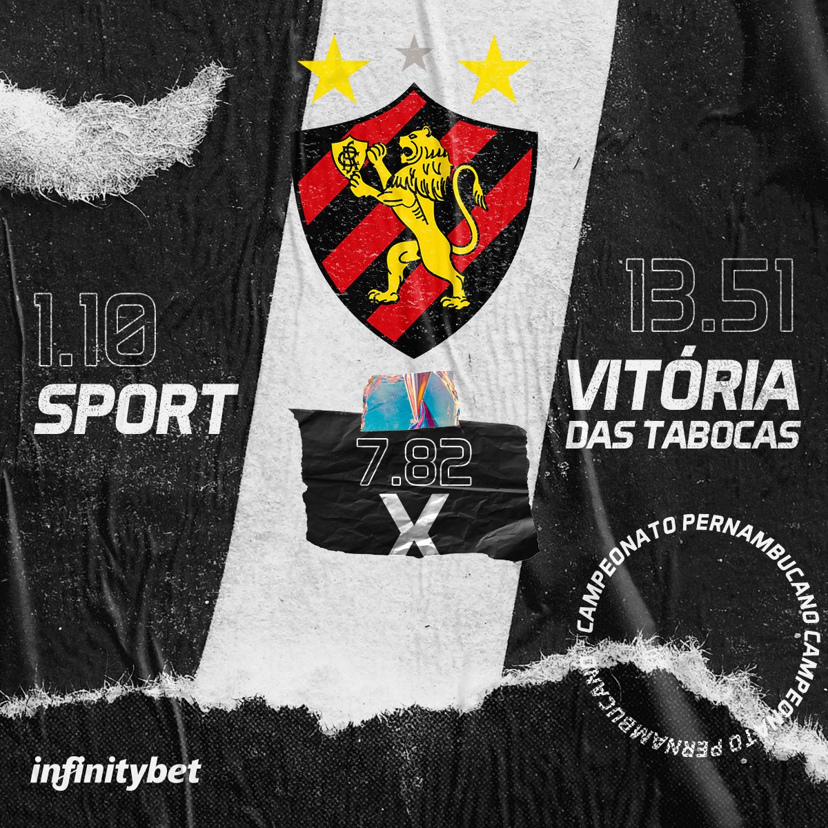 infinitybetof's tweet photo. Essas são as odds do dia para o segundo compromisso do Sport no Campeonato Pernambucano. É hoje que o Leão conquista a sua primeira vitória no estadual? Aposte com o InfinityBet!

#Sport #CampeonatoPernambucano #futebol #aposta #InfinityBet https://t.co/nNyXFNYa9E