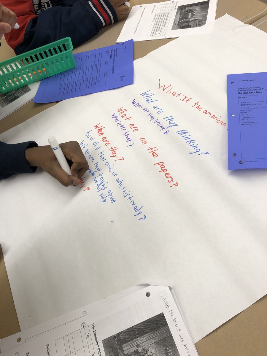 MsDownsSCSD's tweet image. Working on our Question Formulation Technique. Asking our own questions 😍 !!!! @ClaryCougarSCSD @nickcatos