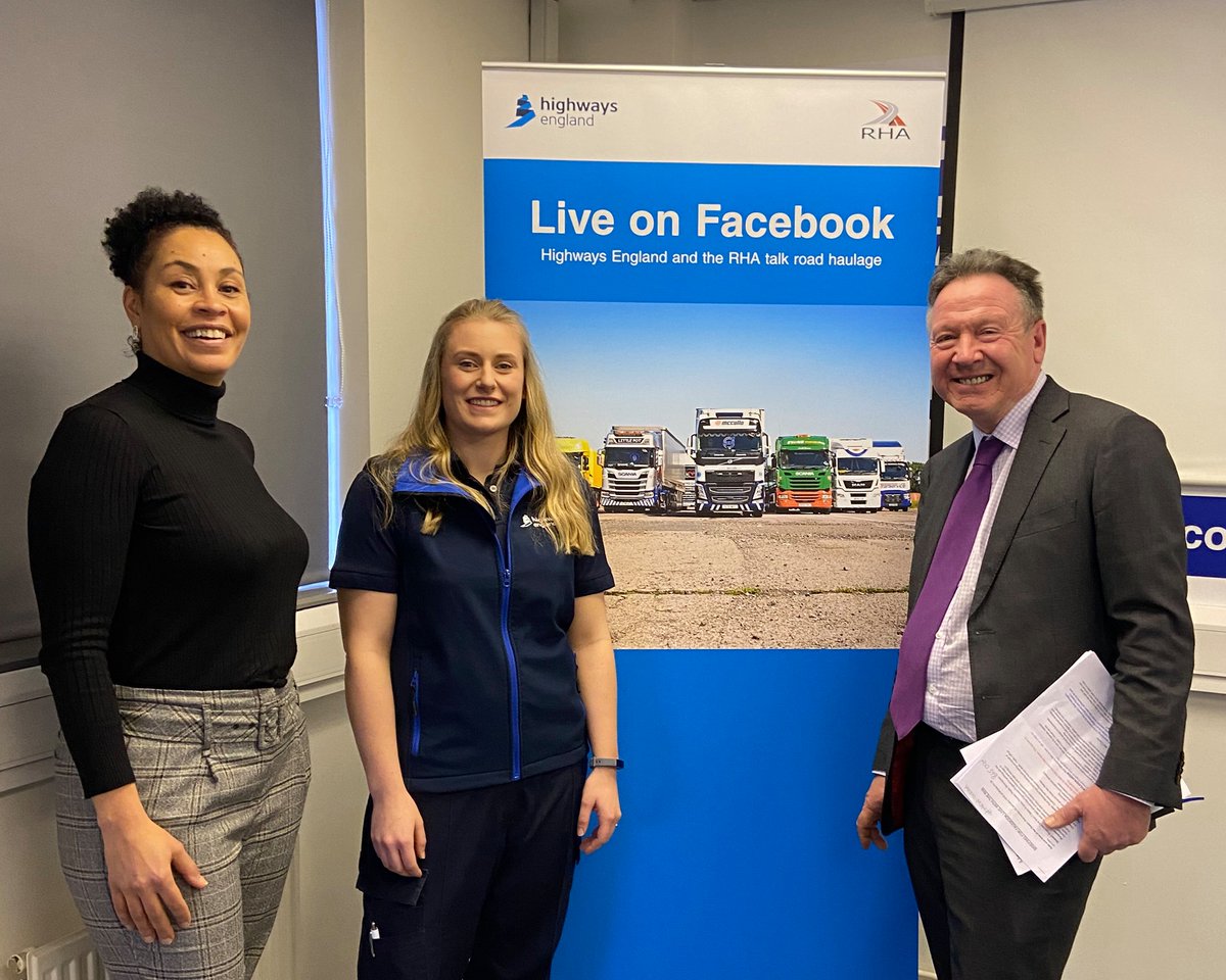 Big thanks to everyone who sent in their questions for <a href="/RHANews/">RHA</a> and @HighwaysEngland Facebook Live forum today! And thank you to T Baker &amp; Sons for hosting 👏
