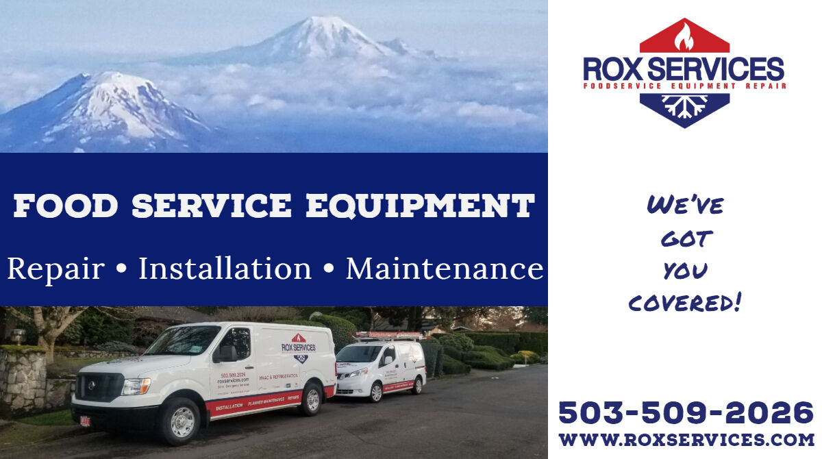 RoxServices's tweet image. Get effective, fast and reliable Portland Oregon commercial appliance repair services in quickly and efficiently! Call us: 503-509-2026.

#commercialappliancerepair #foodserviceequipmentmaintenance #foodserviceequipmentrepair #Portland #Oregon #HVAC #LakeOswego