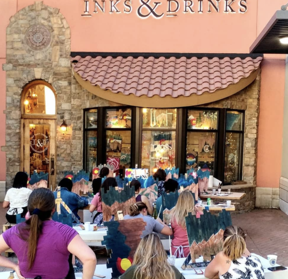 New family tradition! Bring everyone in to Inks &amp; Drinks for some fun painting. There are even adult beverages for the 21+ crowd to enjoy. 🎨