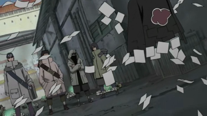 DattebayoPosts's tweet photo. Creo que "la pelea" de Konan vs el clan Aburame ha sido la más rara que he visto en todo el anime https://t.co/fsENRXMTo5