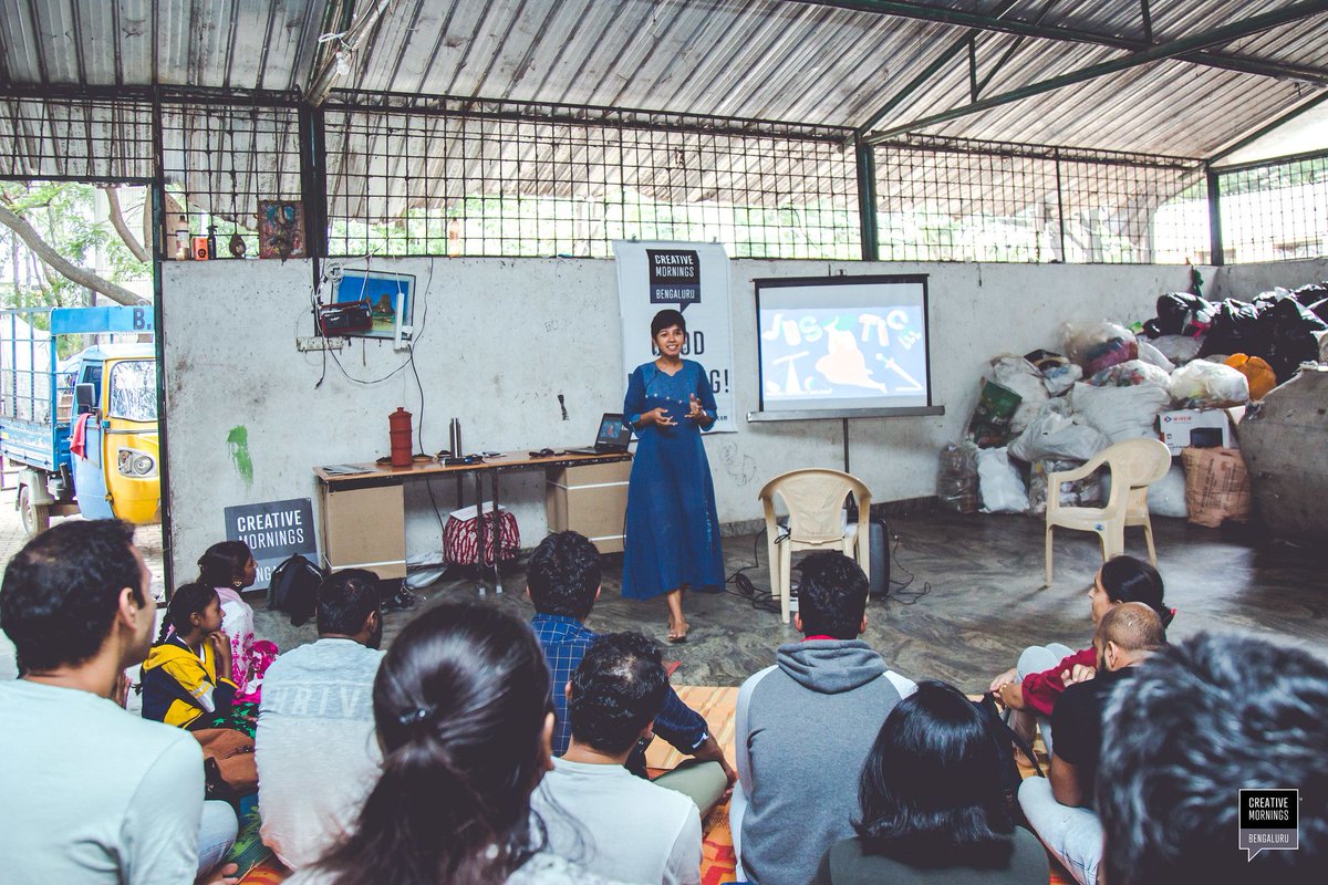 NewYork_CM's tweet image. Sharing a wonderful throwback image from @cmbengaluru #CMjustice. Shipra Agarwal works with Skrap, where she facilitates workshops to help people embrace environmental sustainability along with working at offices and events to reduce the amount of waste that goes to landfills.