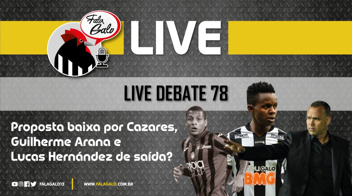 Falagalo13's tweet photo. AO VIVO - Assuntos ⤵️

Vitória contra o Uberlândia 💪
Guilherme Arana 🛬🤔
Cazares ➕💰👎
Cleiton 🛫💰
Goleiro 🕵️👀
Lucas Hernández 🛫🇦🇷🤔

Clica aqui ⤵️
https://t.co/7ZYEP6MNyk

#falagalo #pulerobar https://t.co/UQFQoUerLK