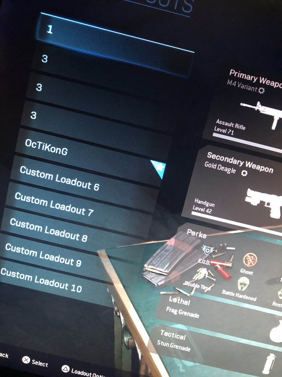 OcTiKonG's tweet photo. @MWModernWarfare late Christmas presents! #10classes #ModernWarfare #CallofDuty https://t.co/1647JROapx