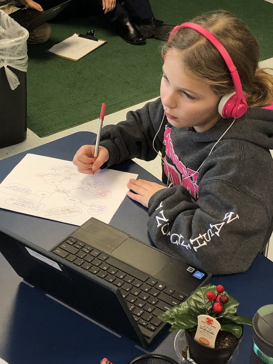 MrJacksonsWorld's tweet photo. Gathering information from podcasts as a third source for our mini colonial trades research. We added a new color to our notes for each new source we used to show the importance of using multiple sources when researching! #Fourthgrade #engaginglesson #ela https://t.co/bZ5UO4aJBc
