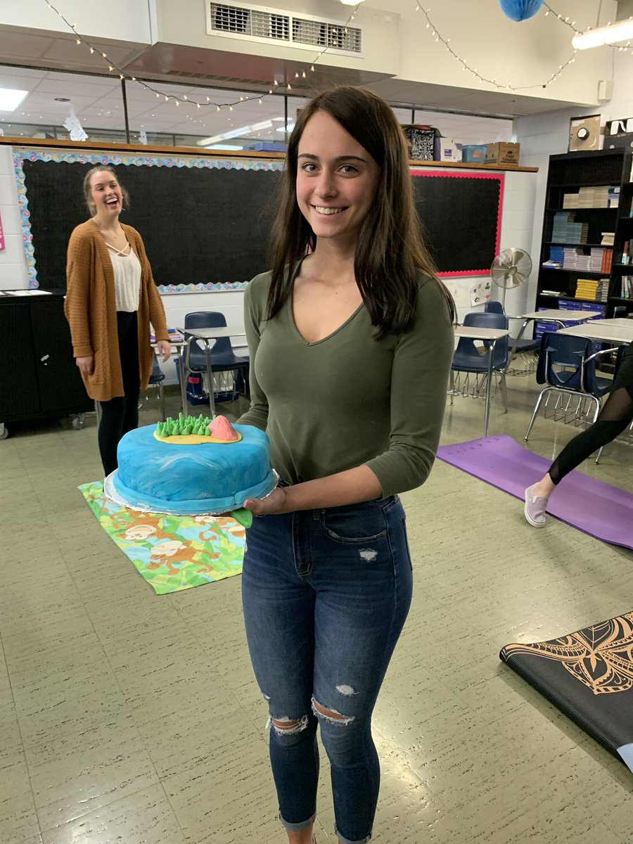 Soperclassroom's tweet photo. We’ve been having a great time in #SoperAPlit.  They’ve been working hard but having fun too.  So proud of all of their great attitudes and willingness to try a yoga flow to Beloved. 🧘‍♀️ 🧘‍♂️ #teachingwithjoy #namaste #corpsepose #deadbabyghost #cakeprojects https://t.co/PebdBOZTVy