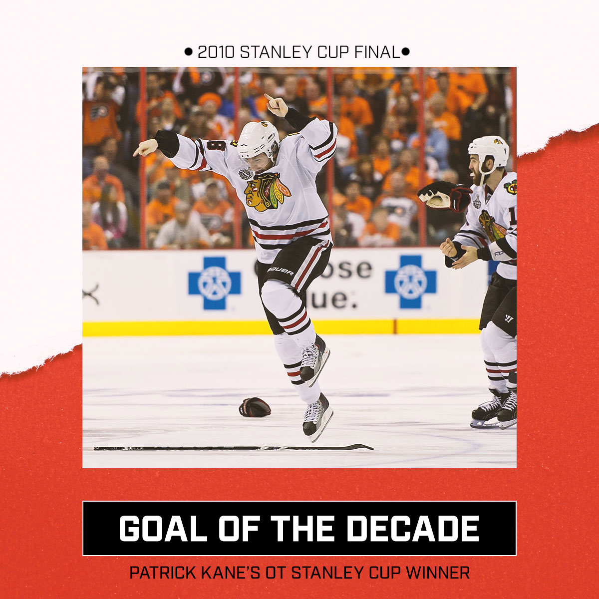 Patrick Kane's 2010 Stanley Cup Winning Goal