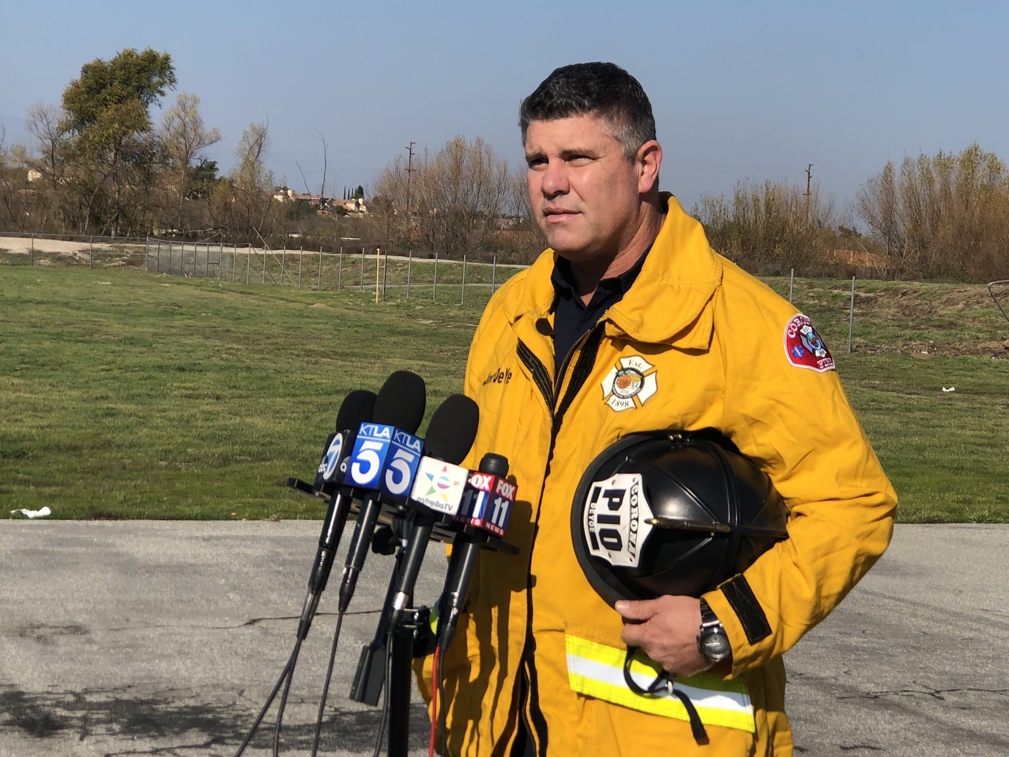 Brian Rokos on Twitter: "Corona firefighter John DeYoe, a department  spokesman, said the bodies were badly burned. Anything else that was on  board was also destroyed. That's important because FAA will want