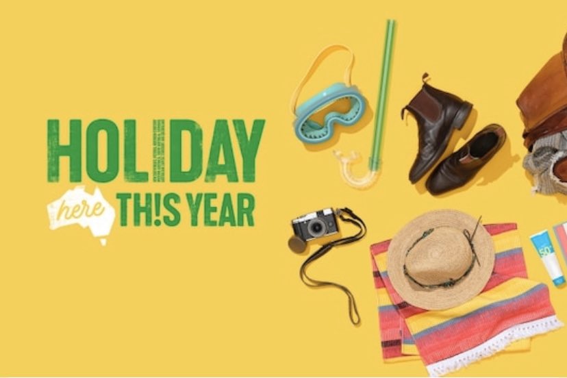 TourismChair's tweet photo. Impressive campaign launched today by Tourism Australia to get us all to holiday in our own backyard this year #holidayherethisyear - follow this link to get involved - https://t.co/d2EuQziNOo @AusChamTourism https://t.co/Q2P6svLyZg