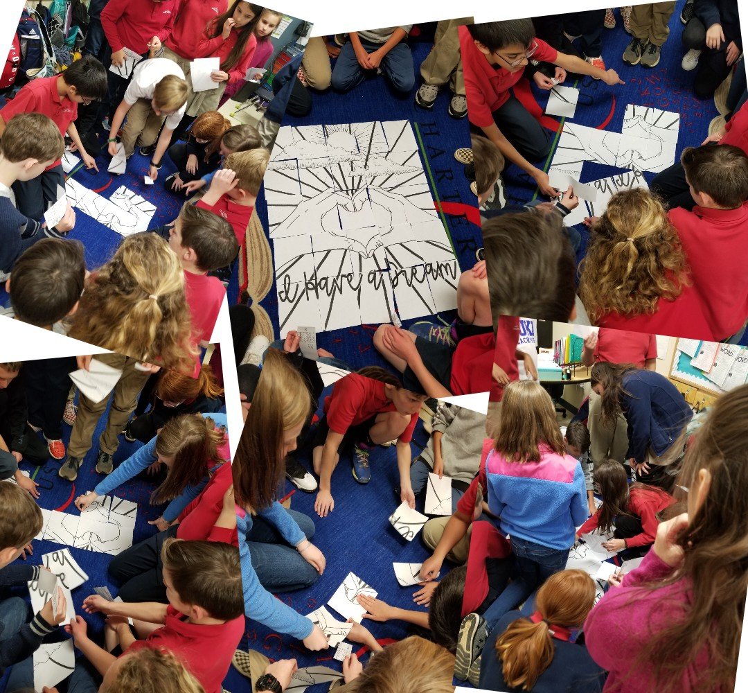 SamROrtiz22's tweet photo. Working on our collaborative poster for Martin Luther King jr.... finished product coming soon !
#langtreemade2020
#5thgrade
#collaboration
#collaborativeposter
#MartinLutherKingJr https://t.co/3oIO7BQk1b
