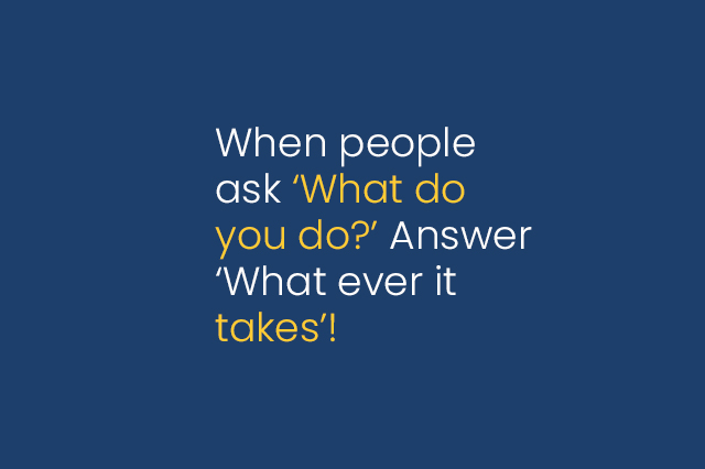 EmbroidmeOO's tweet photo. Having the privilege of meeting, and servicing so many business owners over the last 20years, this would have to be one of the most underlining mantra's of every business owner.

Thumbs up if you agree and can relate.

#EmbroidMe https://t.co/KxWW5JhHu0