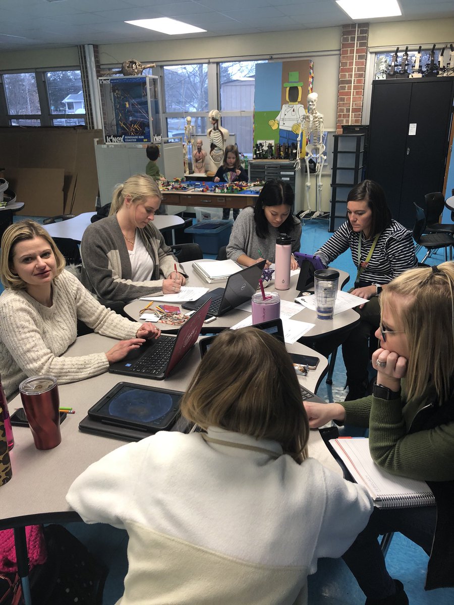 Excited to be talking 5E Instructional design with <a href="/Benton_STEM/">Benton Elementary</a> today. Great conversations and ideas #bentonbold #cpsbest <a href="/SarahSicht/">Sarah Sicht</a>