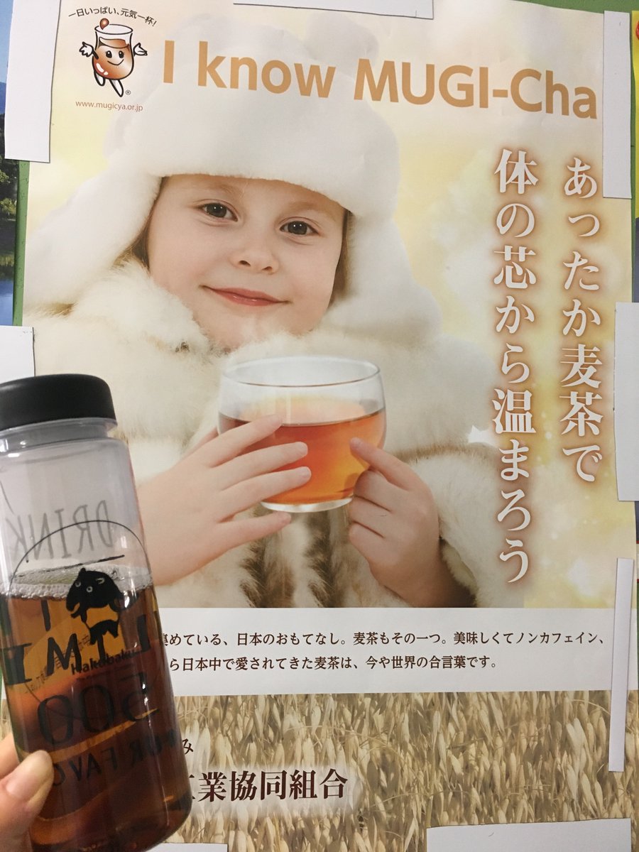 ホット麦茶