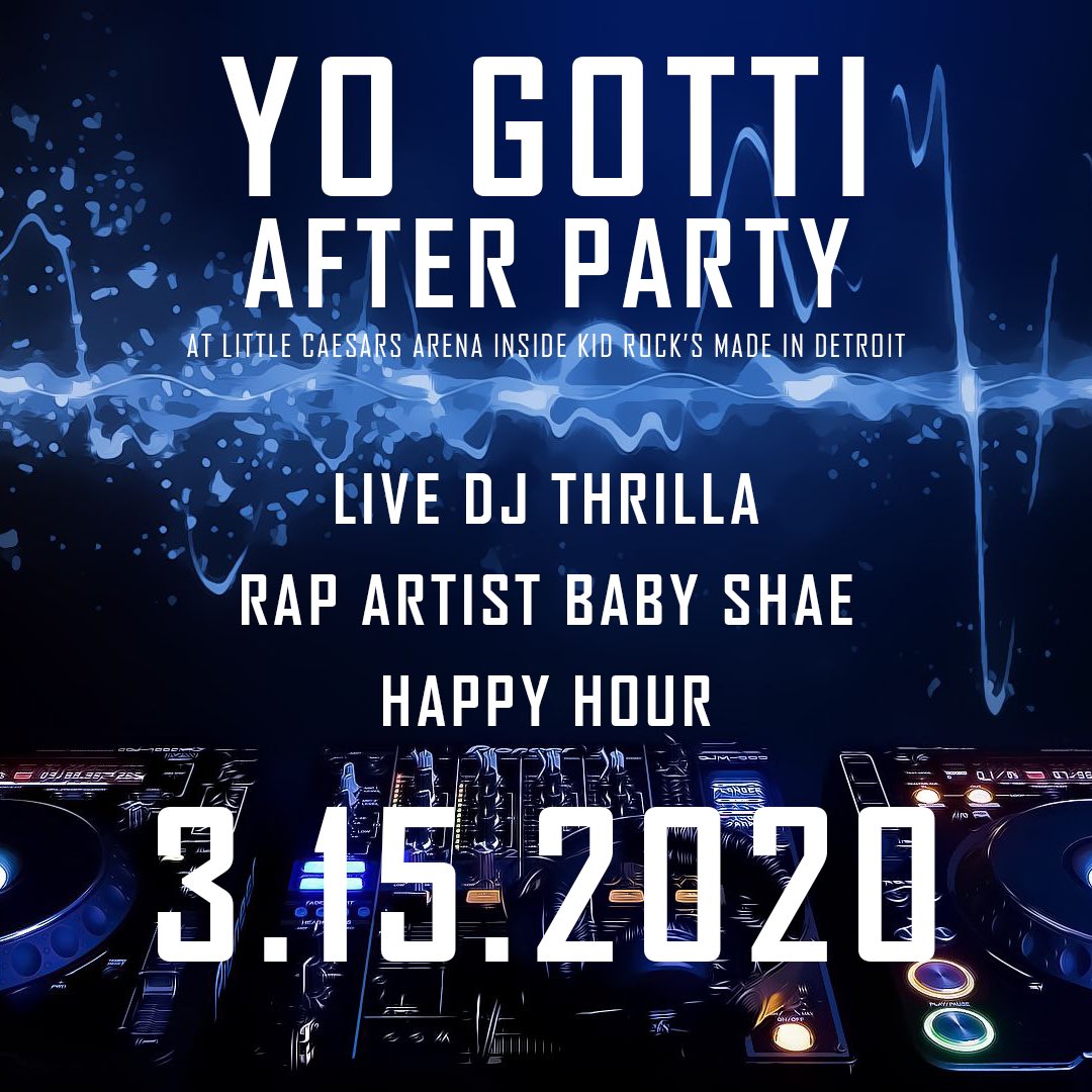 Check out <a href="/itsbabyshae/">ShæShæ ✨</a> March 15th <a href="/KidRockDetroit/">Bobby Shazam</a> for the <a href="/YoGotti/">Yo Gotti</a> afterparty! She will performing new material!