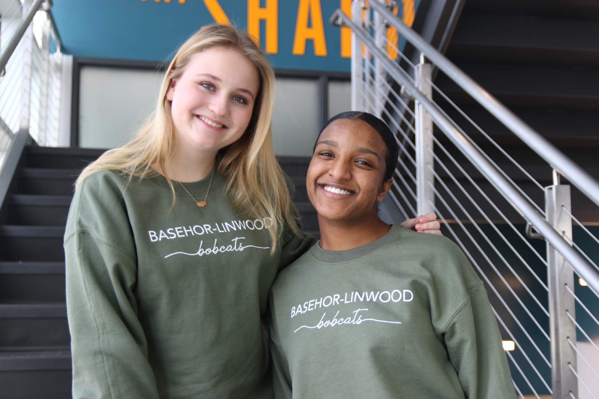 Our "Basehor-Linwood Bobcat" crew neck is definitely a fan favorite and it could be yours for just $25!