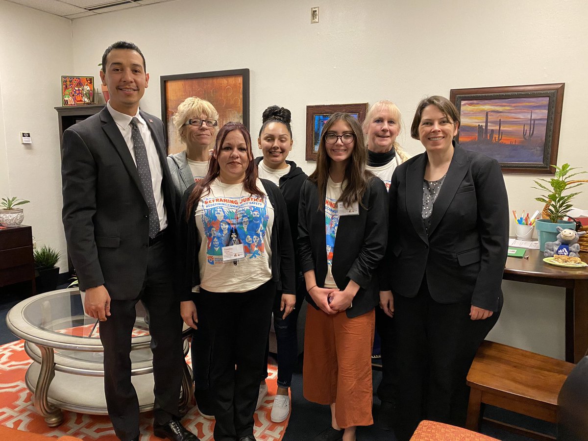 Charby4Reform's tweet photo. I appreciate the words of encouragement from Senator @NavarreteAZ “Keep beating that drum” for criminal justice reform! #RFJDAY2020 @AFSCAZ @mmgillwriter @TuesdayRocha https://t.co/v5nnQ1P7pS