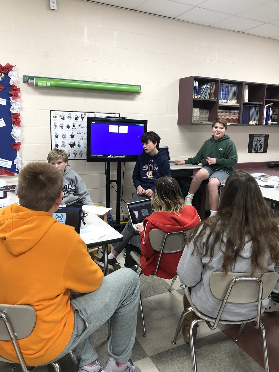 I let the kids takeover class this week. Today, they taught each other about our second president, Mr. John Adams. #NagelBeTheChange