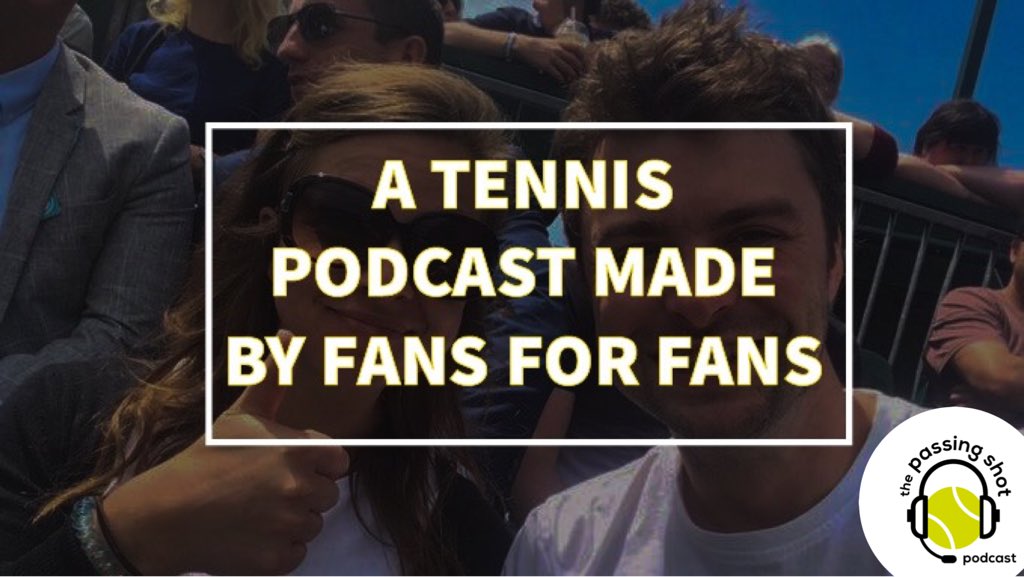 joelgirling's tweet photo. No journos. No broadcasters. No professionals. Just tennis fans talking tennis!

Have a listen with Joel &amp; Kim for free today👇

Apple - https://t.co/CfnLKGNbwh
Spotify - https://t.co/0pvL7MGeGM https://t.co/nesF9rz9wm