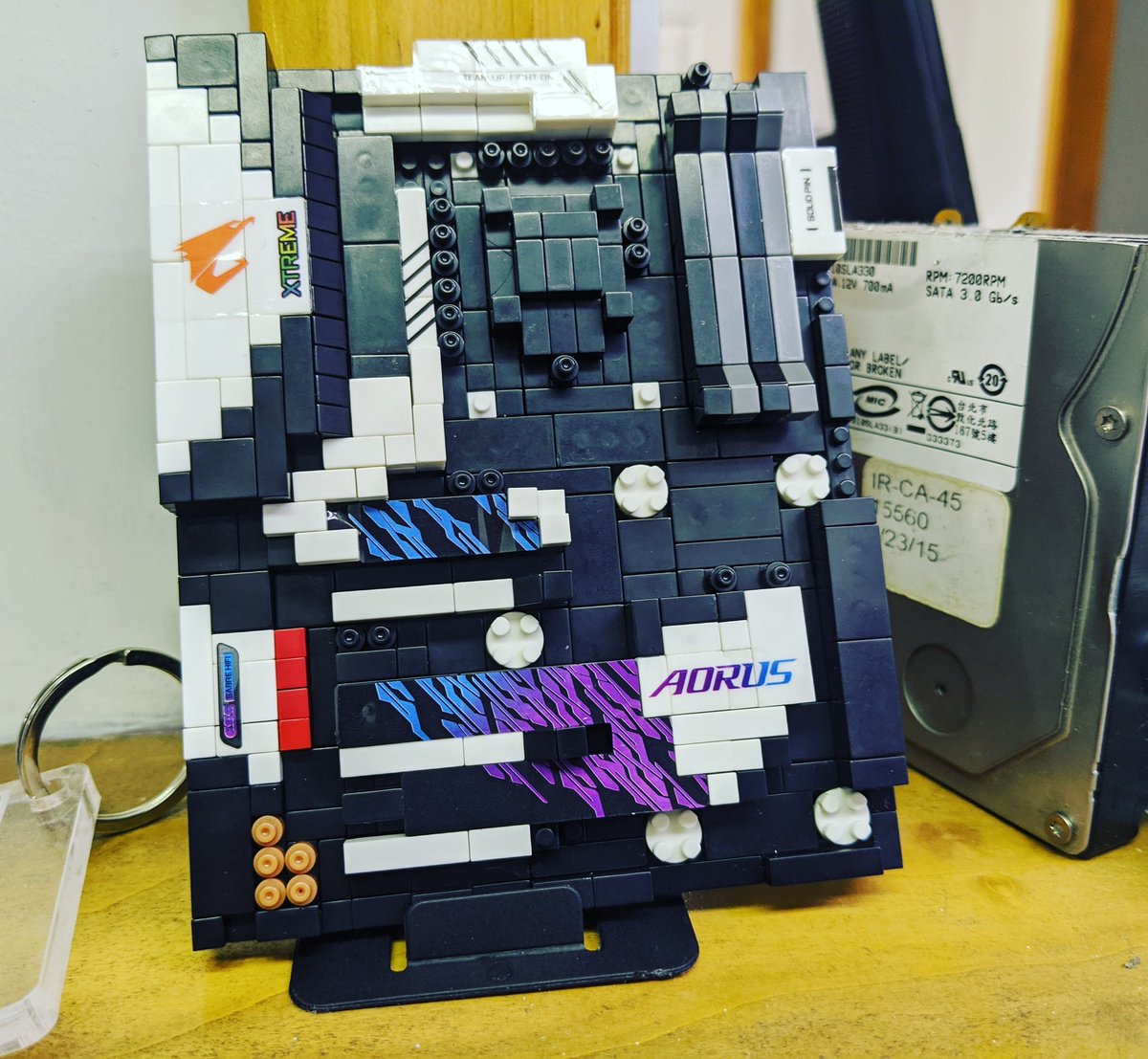 ModMyMods's tweet photo. One of the coolest Lego sets we've received
The @AorusOfficial mini mini itx board :D
#casemodder #pcsetup #motherboard #customcooling #waterblock #lego ##pcmr #pcmasterrace #pcmodding #mod #modding #modder #game #gamer #gamingpc #pcgaming #legos https://t.co/tJPaclYz4z