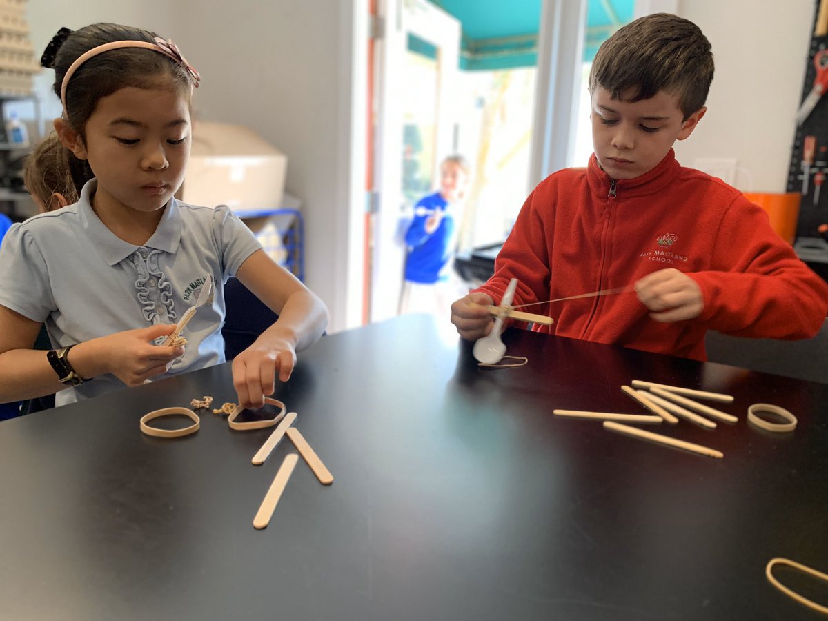 JoubertAndres's tweet image. Nothing like a quick make challenge to break up big design projects! This challenge had an emphasis on the last phases of the #DesignThinking process which includes quick prototyping, testing, and improving.

#LearnPM #ParkMaitland51