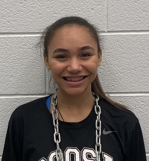 CoosaHighSchool's tweet photo. The Floyd Athlete of the Week for Coosa is Keyana Jackson.  Keyana is a Sophomore and a vital member of the Lady Eagles basketball team.  She works hard during the season and in the off season to become better at her skills.  Congrats, Keyana! @FloydMedical @FloydCoSchools https://t.co/P6yK0R65cq