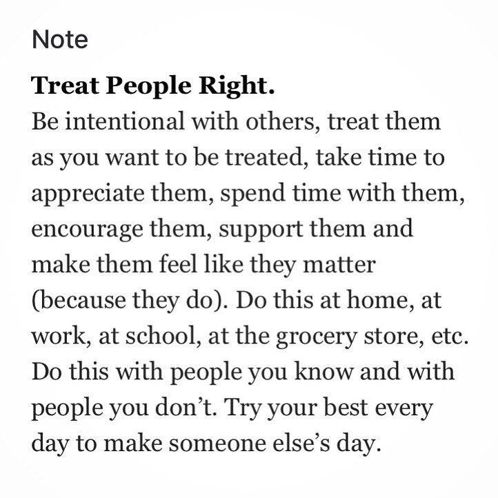 JonGordon11's tweet photo. People matter. Treat them that way. https://t.co/Po550q1zCn