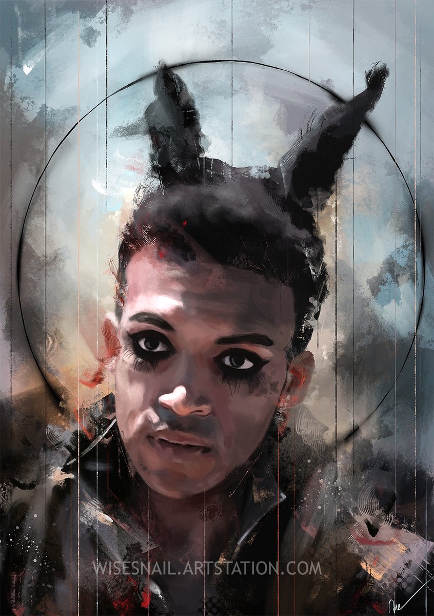 WisesnailArt's tweet photo. Quick portrait of @PAdeyefa as the #DisposableDemon <:

I hope you like it! 💙

#PaulAdeyefa #GoodOmens #SpeedPaint #Wisesnail #Portrait https://t.co/zrzVGctO97