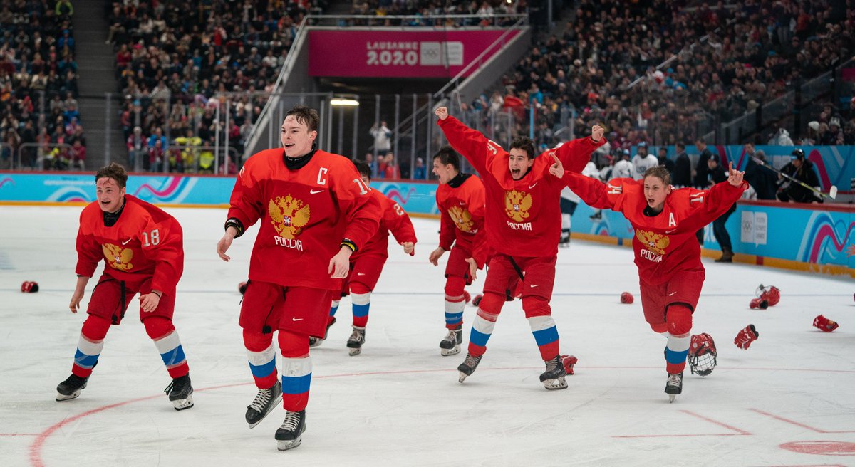 Unstoppable Russia shut out USA to win men's #IceHockey 🥇 at #Lausanne2020 #YouthOlympics

Read the story 👉 bit.ly/2Gb7tb0

📸 Thomas Lovelock OISphotos.com