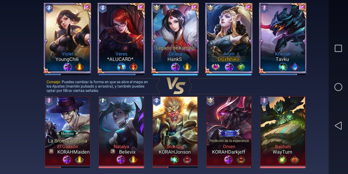 No que habían arreglado para que cuando uno vaya SoloQ toquen gente en SoloQ? Me salio un trío por suerte eran malos pero igual no arreglaron algo que supuestamente lo iban a hacer. <a href="/xNavalha/">Navalha</a> <a href="/wasab0/">wasab0</a>