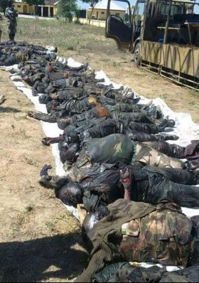 cometokaduna's tweet photo. What Boko Haram fighters did to our soldiers and how our president rewards them... https://t.co/OI2nHi9LiO