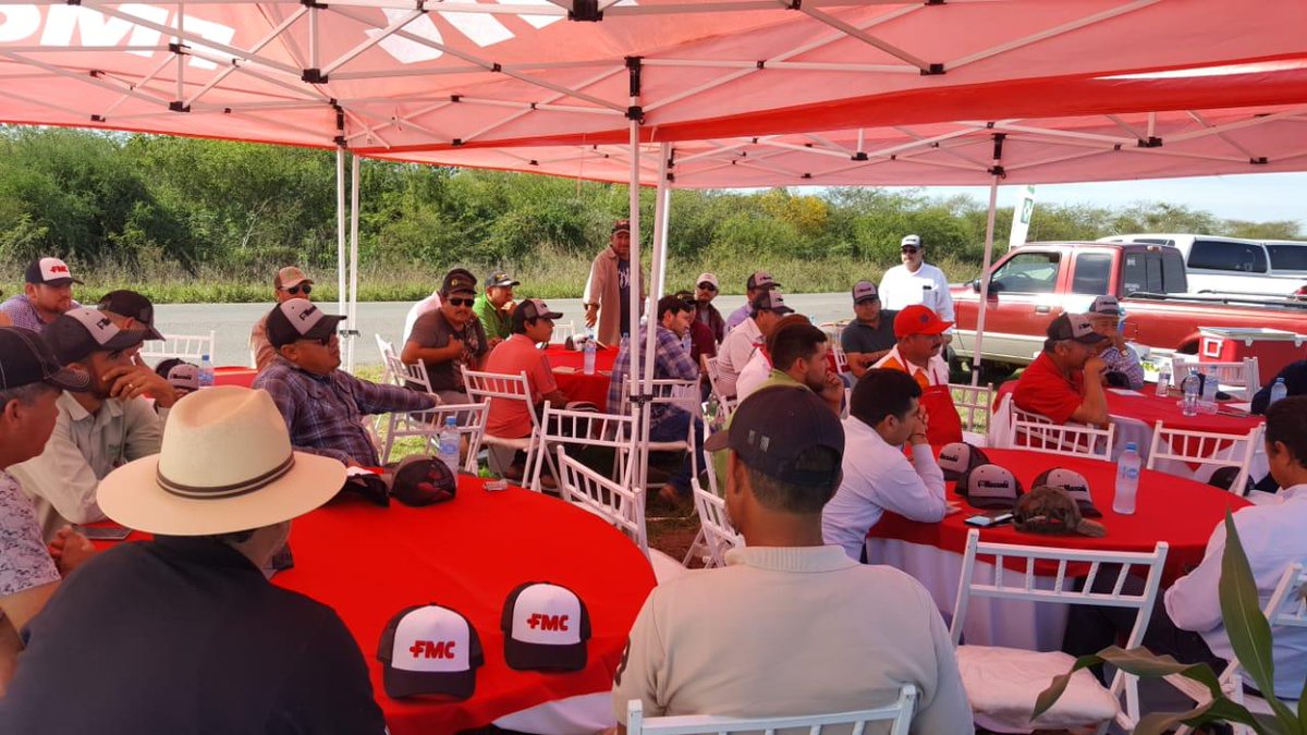 agroquimicaFMC's tweet photo. El día de ayer tuvimos un recorrido en campo🌱 con técnicos y agricultores🤠 del sur de Sinaloa; donde mostramos resultados de nuestros productos como #Coragen, #Avaunt, #MassadaMax, #StymulusMax y #Soldier.😁👍 https://t.co/VM9VdWS6i5