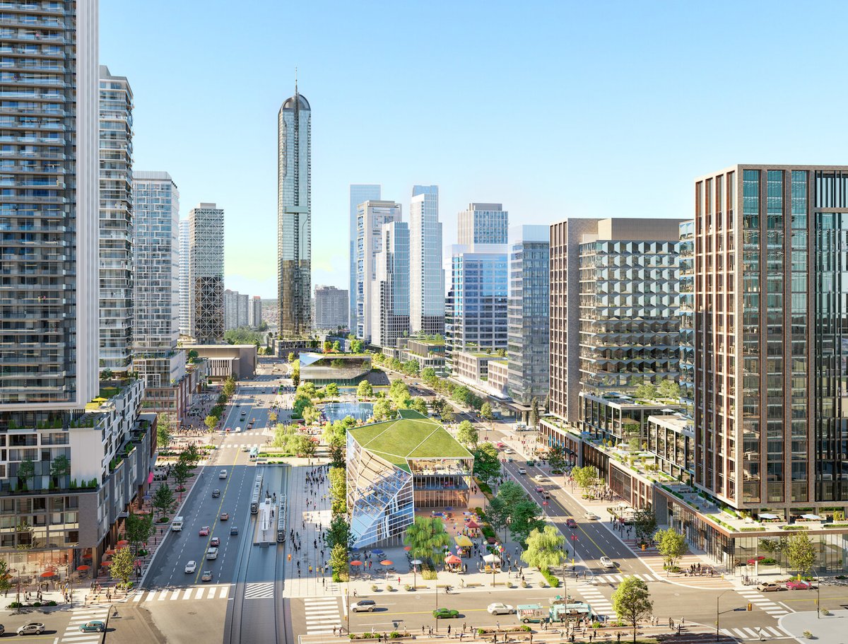 Urban_Toronto's tweet image. ICYMI: Oxford Properties Launches "Canada's Largest Development in History" at SquareOne in #Mississauga. ow.ly/yyU350y1rZb #Toronto #GTA #development #realestate