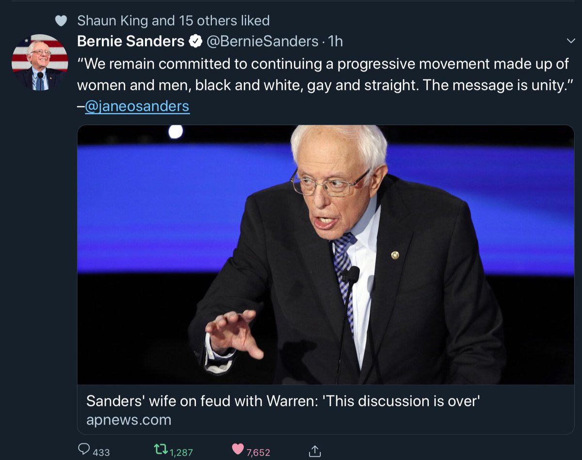 MikeHersh's tweet photo. @FarmerG_Paradox @BernieEffect #Bernie #BernieForTheWin #ILikeBernie https://t.co/ZqSfmHJnw0