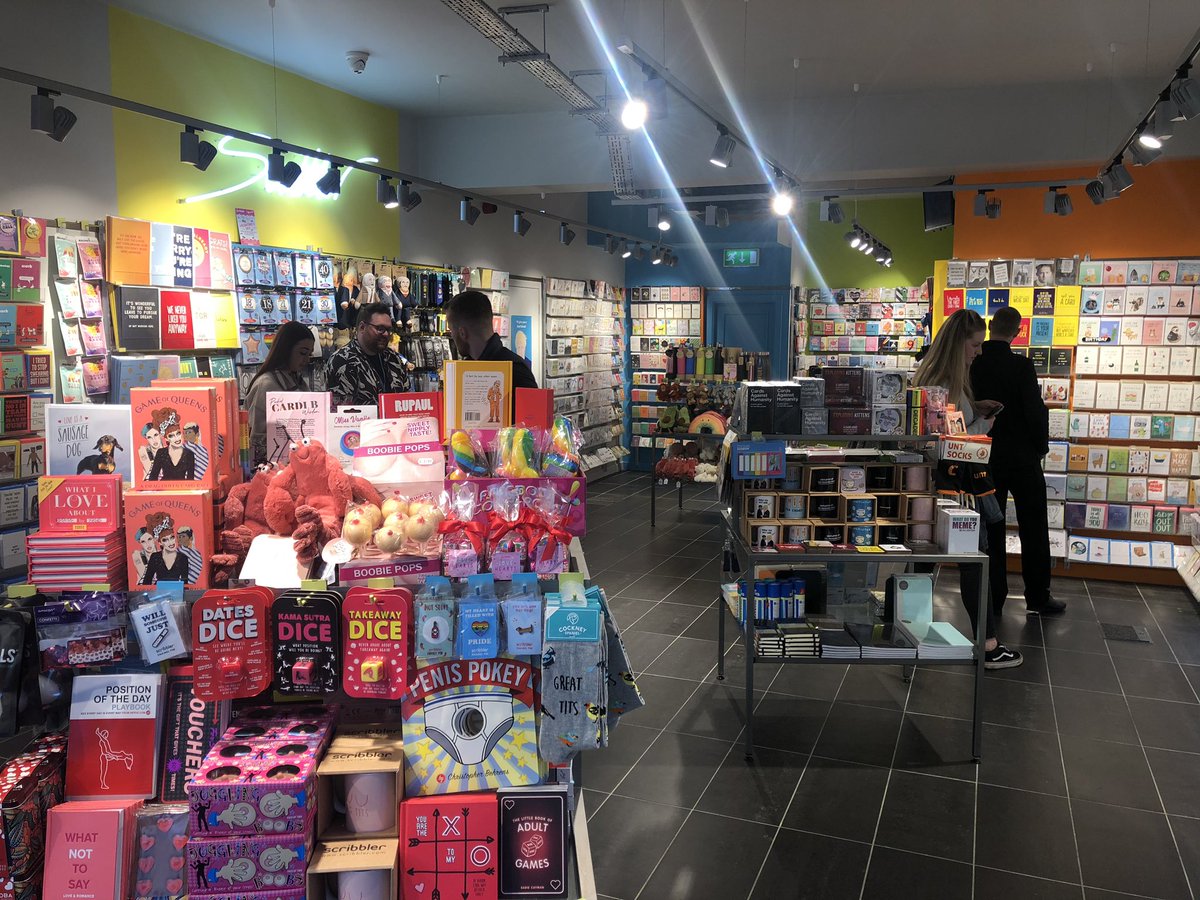 Scribbler have opened their new shop in #leeds #commercialstreet #anothercrdeal @scribblercards - looks amazing!