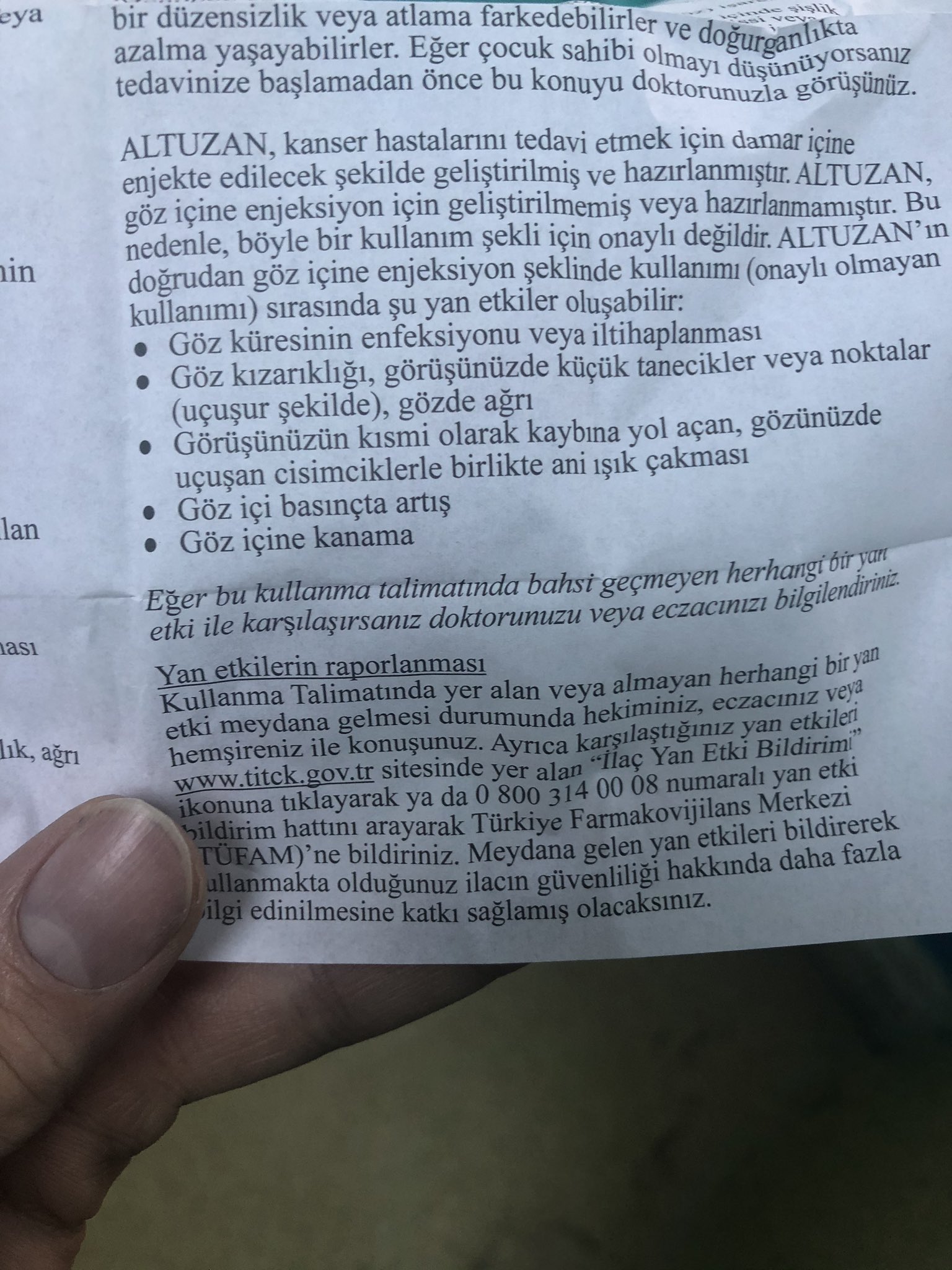 atakan on twitter nedir bu off label bu ilac intravenoz kullanim icin tasarlanmistir prospektusunda goz icine uygulanmaz yazar aha bu da kendi cektigim prospektus fotosu ancak bu komplikasyonlar aslinda her iv enjeksiyonda olabilecek seylerdir yani