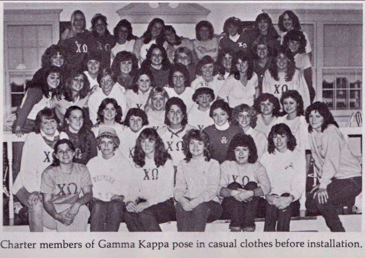 ChiOArchives's tweet photo. OTD: 1/22/1983 @ChiOmegaWIU was installed at Western Illinois University @PHCWIU https://t.co/LdEkXEJAeX