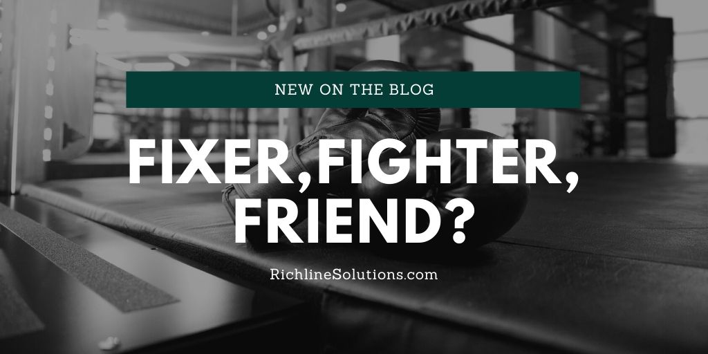 RichlineSuccess's tweet image. Successful Leadership = Increased Self Awareness.  
Learn if you are fixer, fighter, or friend on the latest blog here: buff.ly/2NOA1vi

#Richlinesolutions #LegacyBuilding #FoundationBuilding #Success #DevelopedStrategies #Marketing #LeadersLead #LeadershipDevelopment