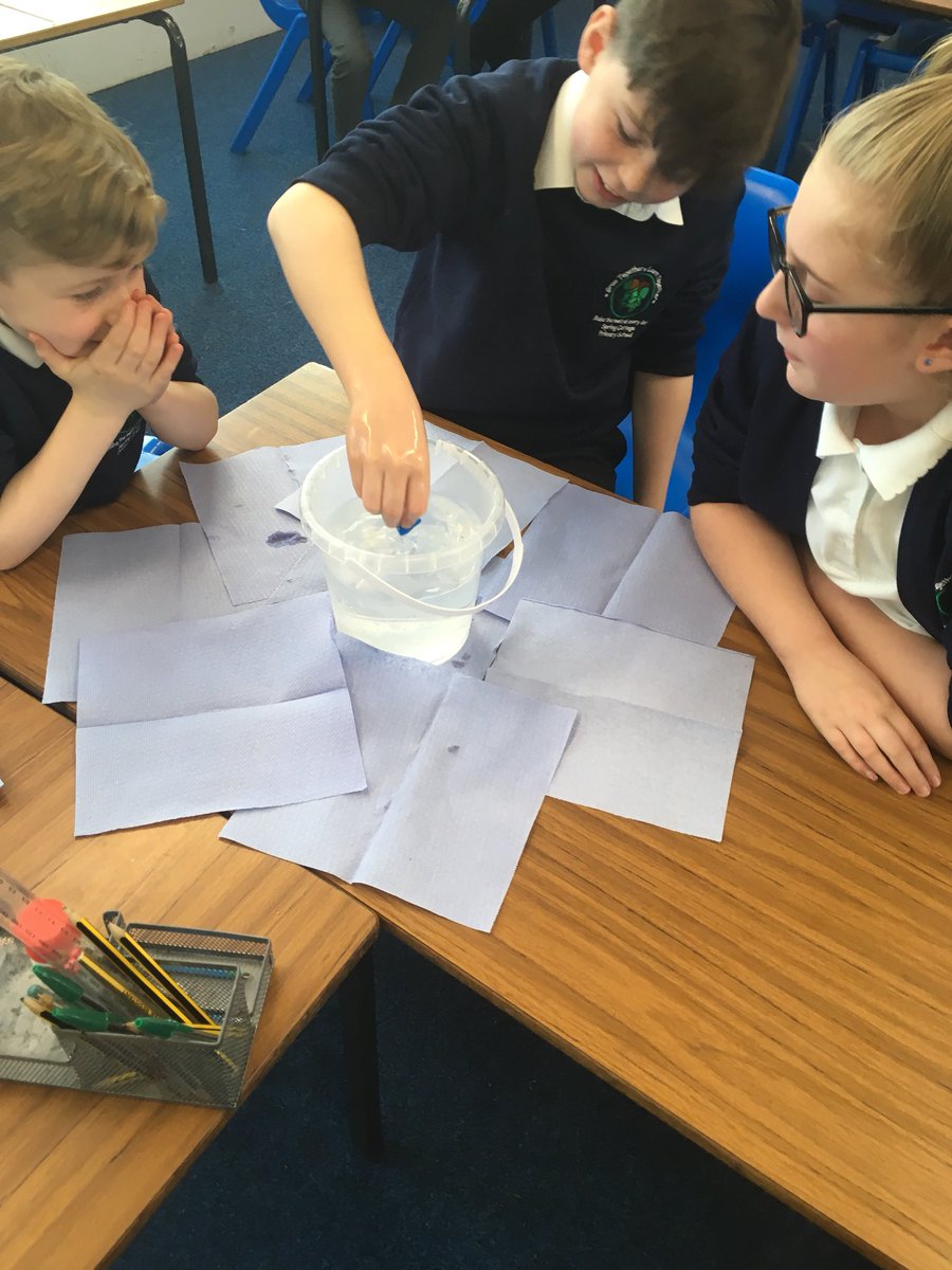 SpringCottagePS's tweet image. In science, #SpringCottage5T tested water resistance using a range of shapes to investigate the effects of water resistance #springcottagescience
