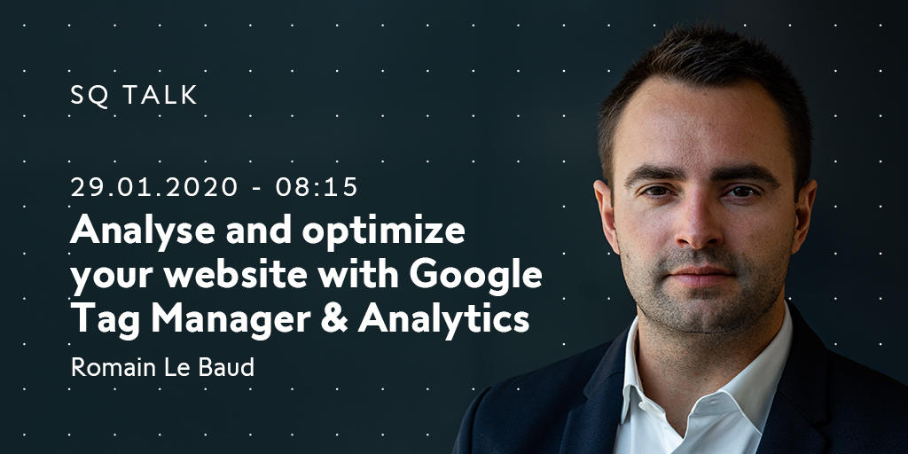 Swissquote's tweet photo. #SQTalk - How to optimize your website's performance? Romain Le Baud, Head of Marketing at Swissquote, will intervene at the Cercle des Dirigeants d'Entreprises of Geneva to present #GoogleTagManager &amp; #GoogleAnalytics. Register here: https://t.co/I0FESdCDQv #digitalmarketing https://t.co/uRR0zhiJW5
