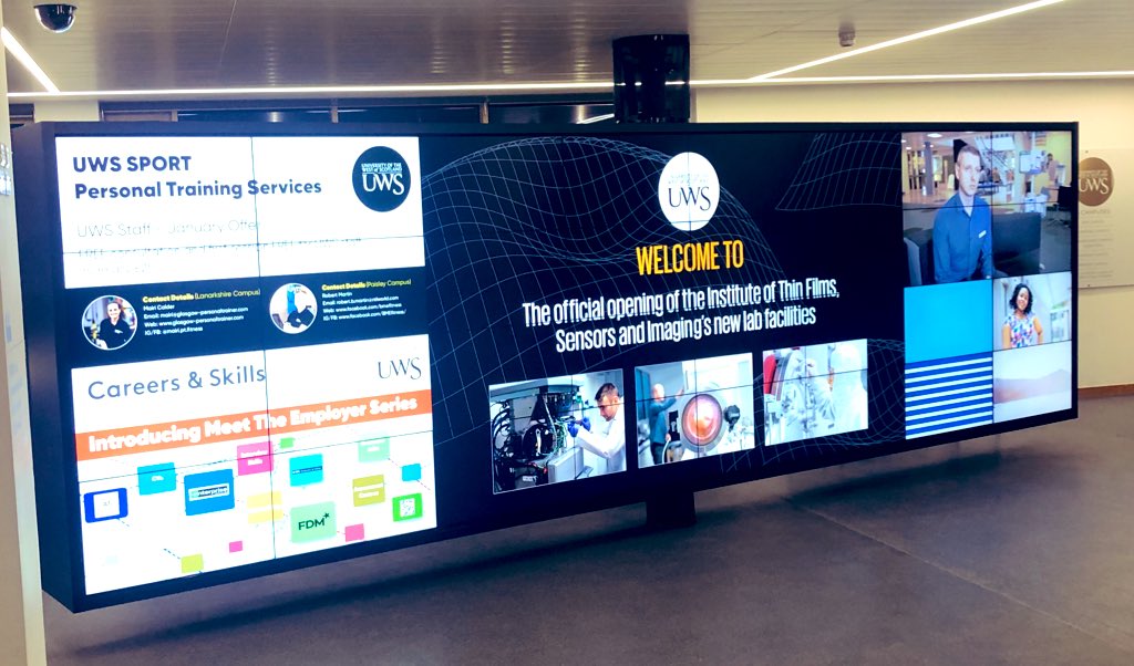ITFSI_UWS's tweet photo. Official launching event of the Institute of Thin Films, Sensors and Imaging, opened by @ScotSciChief Thanks Prof. Rowan and Prof. Graig for your inspirational talks, and all the   visitors for joining us in this special day. We hope you enjoyed the new facilties! #thinfilms https://t.co/2g0busIXAO
