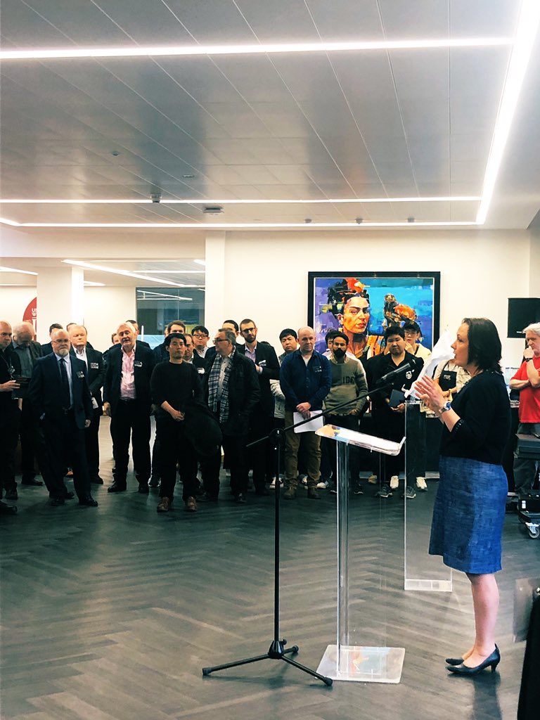 ITFSI_UWS's tweet photo. Official launching event of the Institute of Thin Films, Sensors and Imaging, opened by @ScotSciChief Thanks Prof. Rowan and Prof. Graig for your inspirational talks, and all the   visitors for joining us in this special day. We hope you enjoyed the new facilties! #thinfilms https://t.co/2g0busIXAO