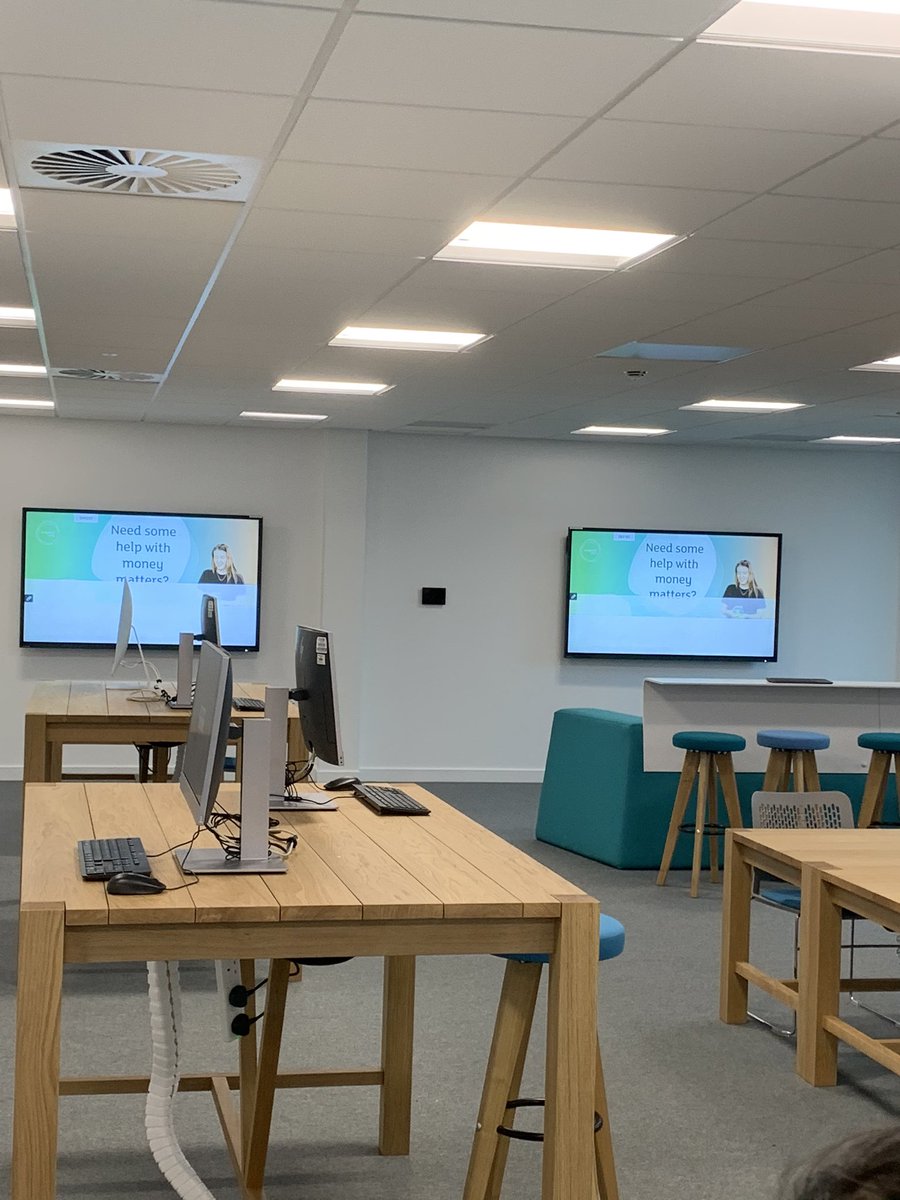 Some of the school reps had a tour of the new Student Life building today. Very impressed!