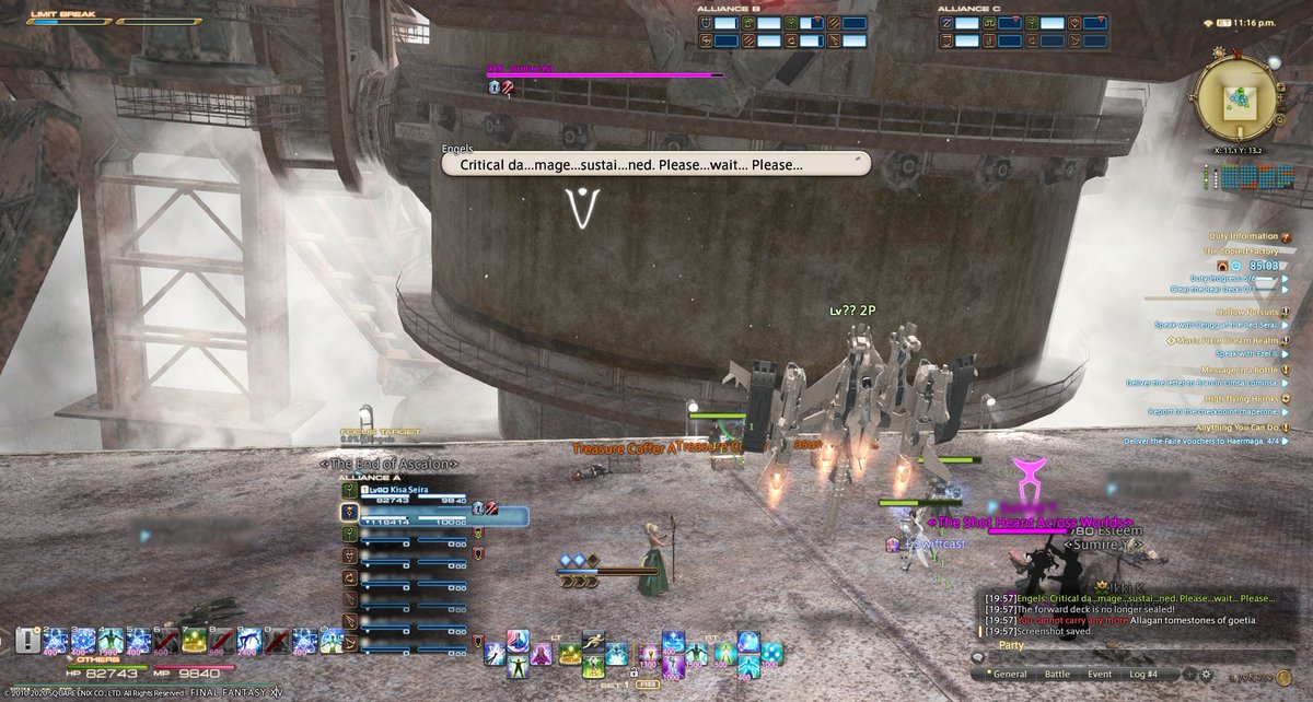 KisaSeira's tweet photo. When suddenly everyone gets one-shotted around you (except the tank) :')
#ffxiv #ff14 #ffxivfactory #copiedfactory https://t.co/jVaK0RjCWK
