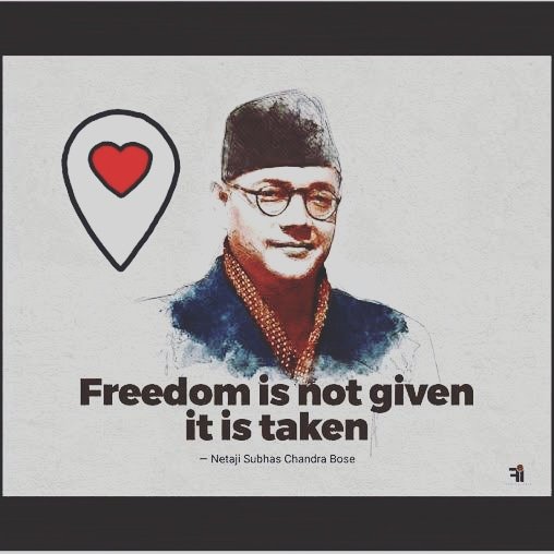physiminds's tweet photo. ♥️♥️♥️♥️♥️Happy Netaji jayanti https://t.co/EuFK9pQuKi