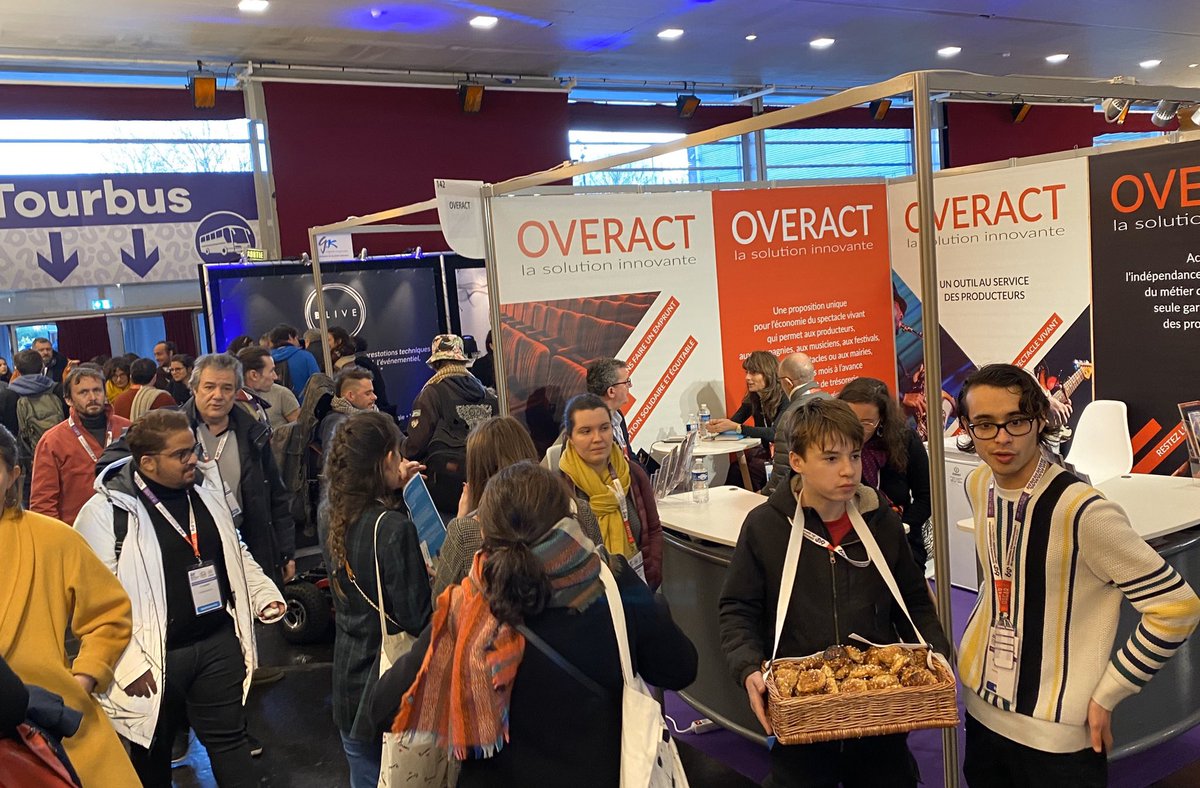overacteurope's tweet photo. The place to #BIS with OVERACT 😉 @ BIS - Biennales Internationales du Spectacle https://t.co/G8YYGcVeCT